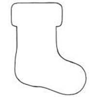 Christmas Stocking Patterns - For Crafts, Sewing, Templates