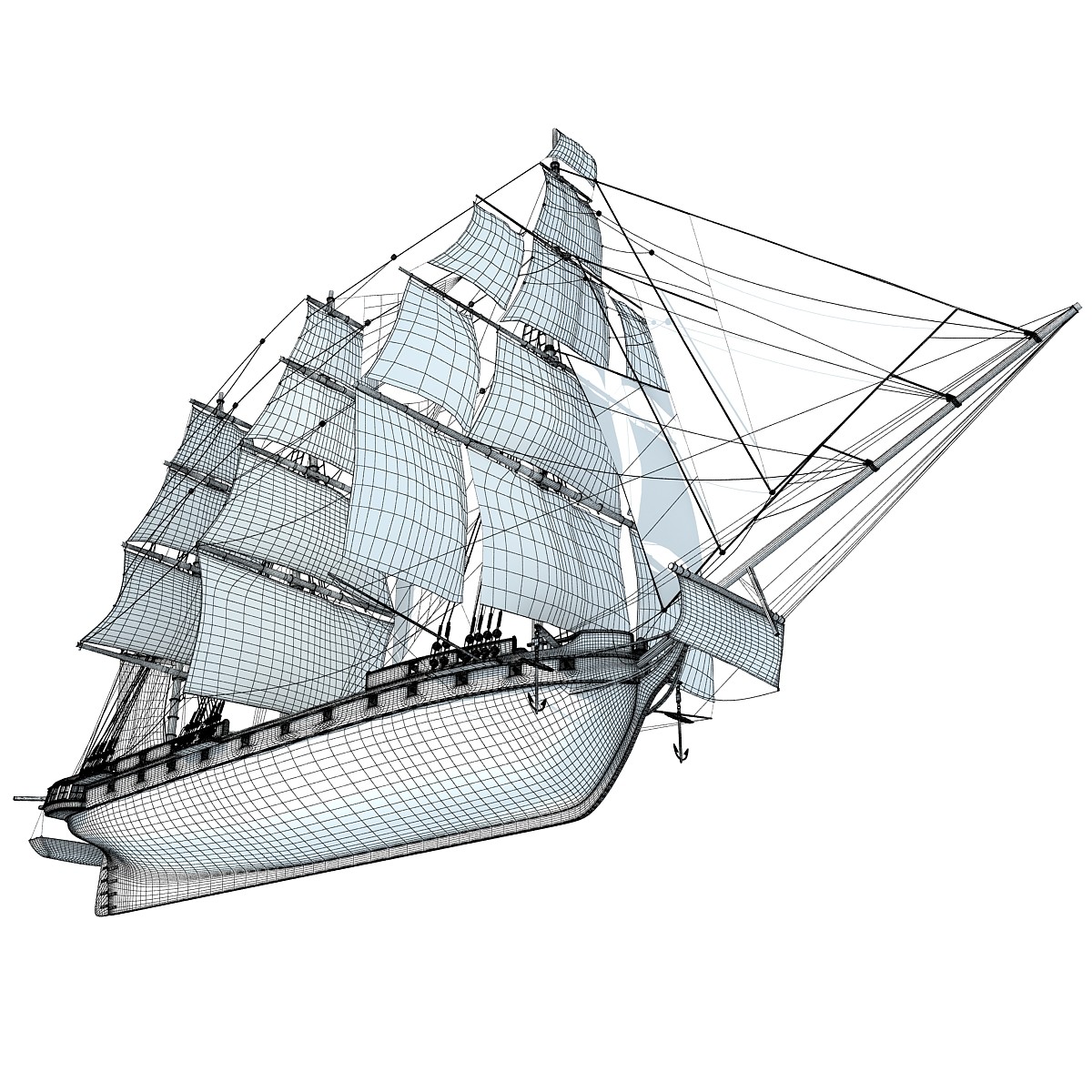 Sailing Ship USS Constitution
