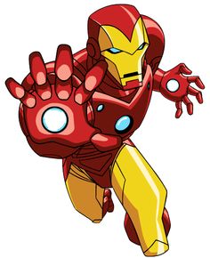 Iron man avengers clipart