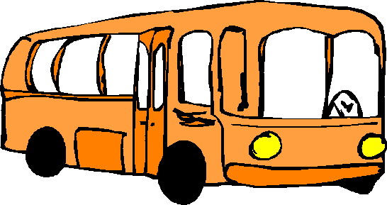 Animated School Bus Clipart