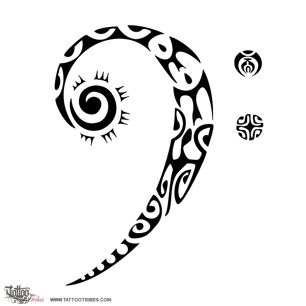 Tattoo of Bass clef,Music for life tattoo - TattooTribes.