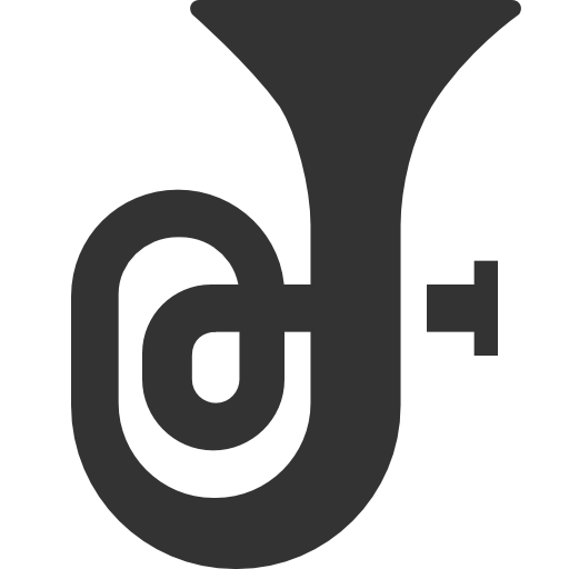 black-white android tuba | Icon2s | Download Free Web Icons