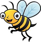 Bumble bees clipart