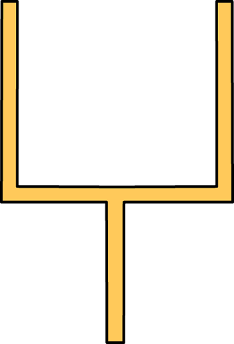 Clipart Football Goal Post - Free Clipart Images
