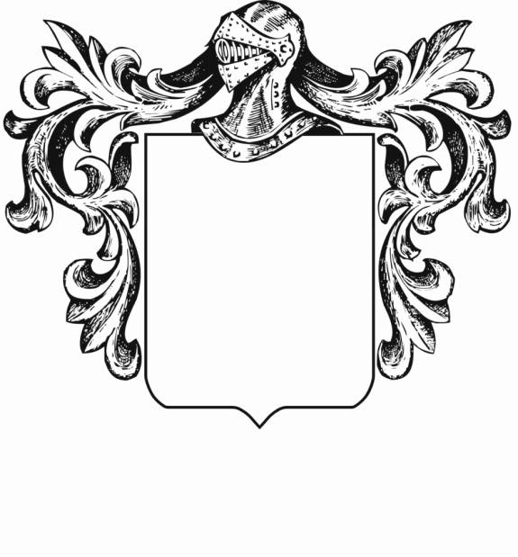 Shield Outline Coat Arms - Free Clipart Images