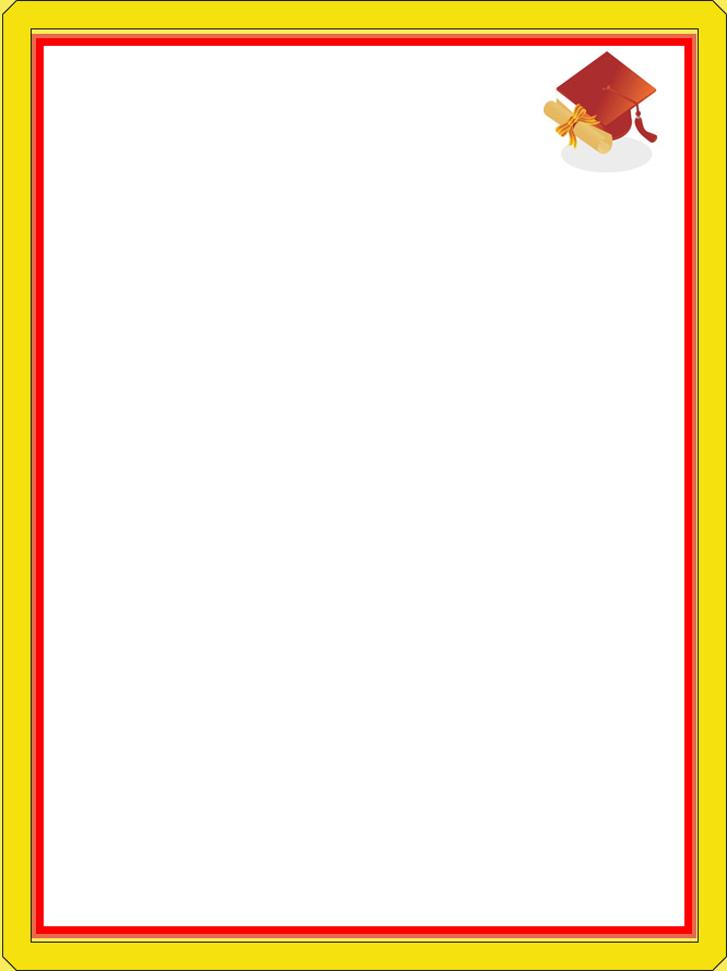 Create free custom graduation stationary,free printable stationary ...