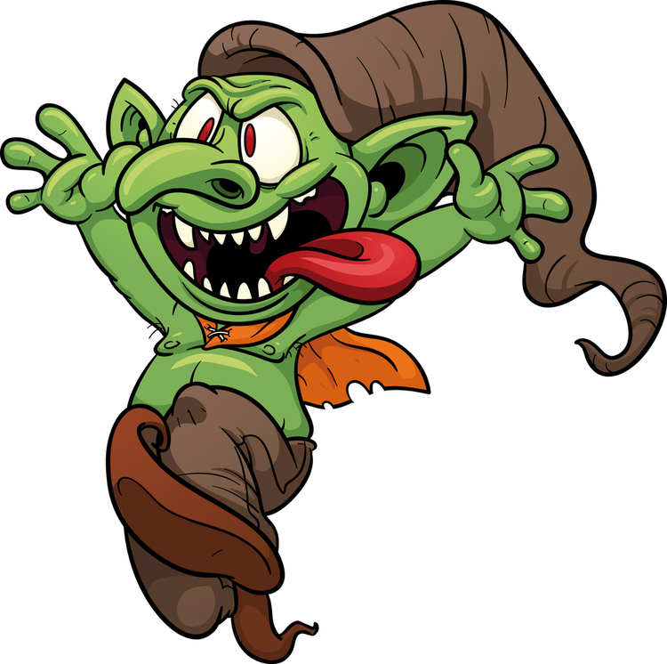 Troll Clip Art - Tumundografico