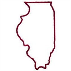 illinois outline Gallery