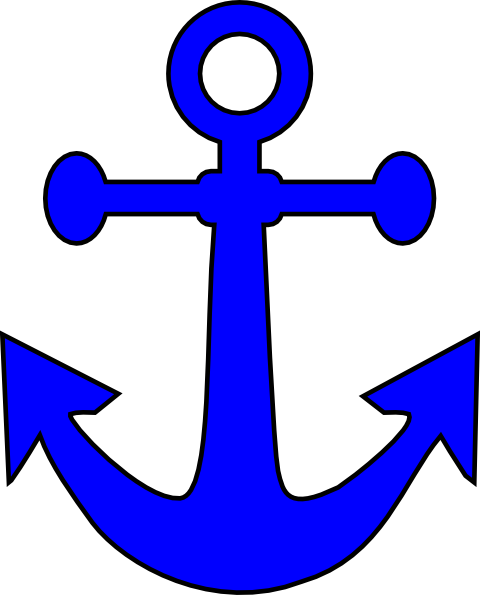 Nautical anchor clipart