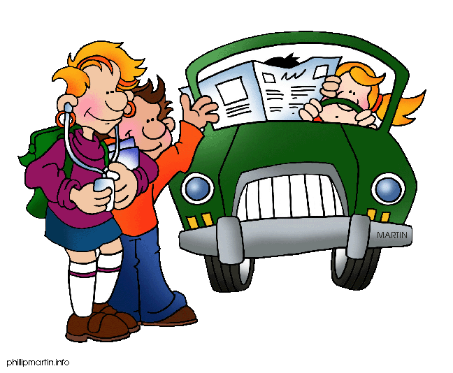 Pickup kids clipart