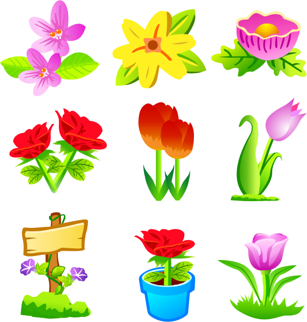 VECTOR FLOWERS - diszitok.lapunk.hu
