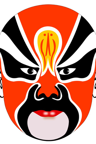 Drama mask logo, iPhone Wallpaper, iphone 4 background wallpaper