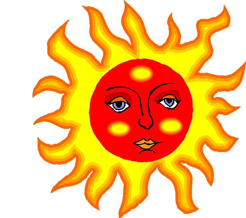Cartoon Sun Clipart