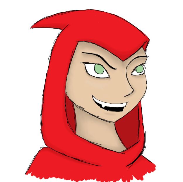 Evil Little Red Riding Hood Drawing