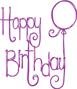 Happy Birthday Balloons Cartoon Jeans Anak Casual Cached Nov