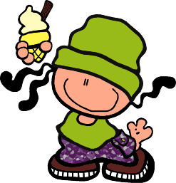 Bubblegum kids Clip Art