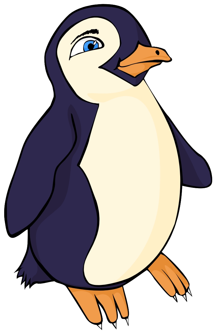 Cute Cartoon Penguin