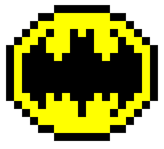 Creative pixel art ideas Batman collection | Minecraft Pixel Art ...