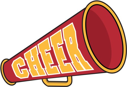 Cheer Megaphone Red Cheerleading Megaphone Clip Art Clipartix Image ...