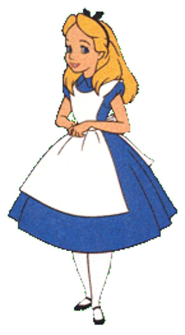 Alice In Wonderland Outline - ClipArt Best
