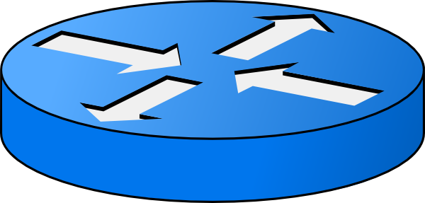 Network Router clip art - vector clip art online, royalty free ...