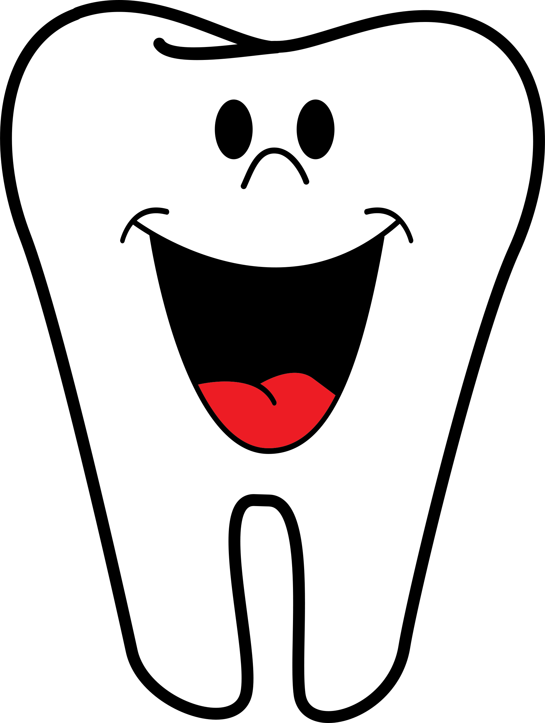 Clipart - Happy Tooth