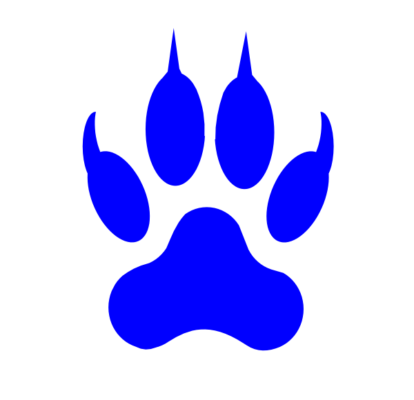 Wolf Paw Print Clip Art - ClipArt Best
