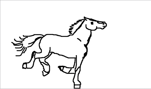 Galloping Horse GIF. by Painted99