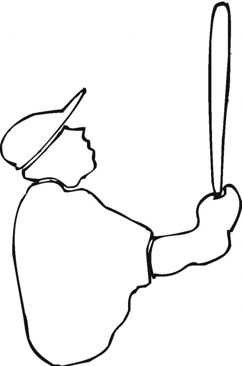 Printable Bat Outline Coloring Pages | ViceVega.