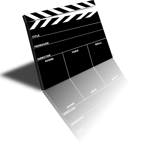 Reflected Scene Slate clip art - vector clip art online, royalty ...