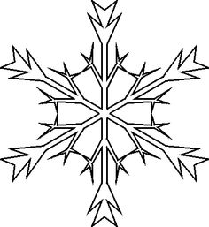 Snowflakes, Stencil patterns and Free printable