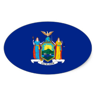 New York City Flag Stickers | Zazzle
