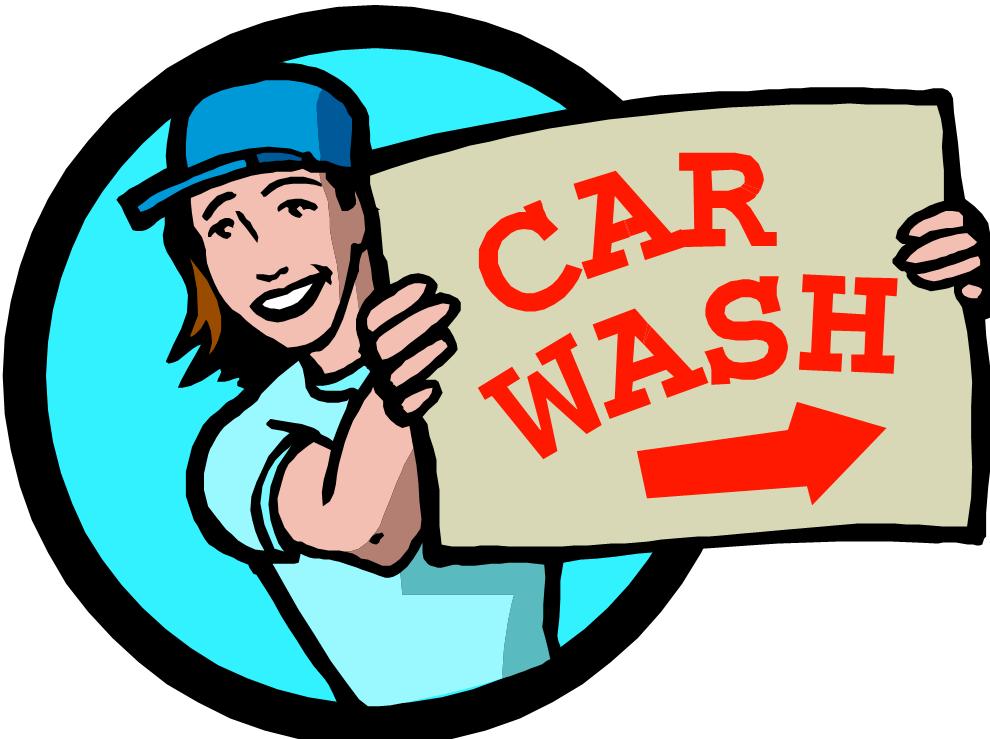 Youth car wash clipart