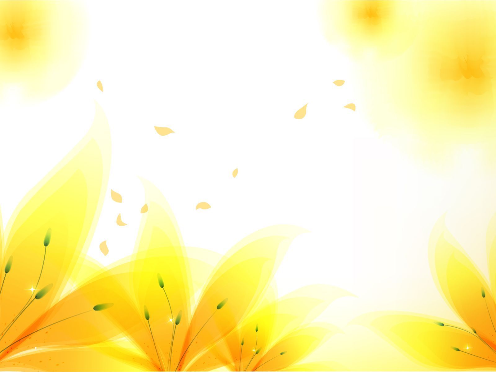 Yellow Flower Backgrounds Group (35+)