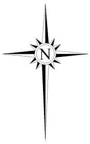North arrow symbol (dwg : Autocad drawing) | Playhouse | Pinterest
