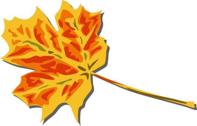 Free Fall Leaves Clip Art Collections