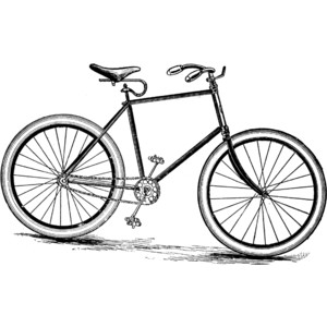 Bicycle Clipart Black And White - Tumundografico