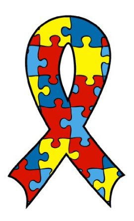 Autism ribbon clip art