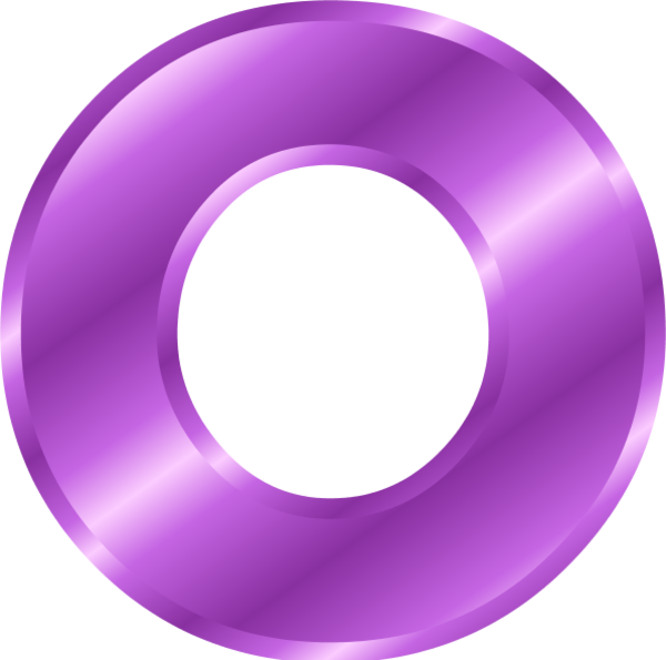 Clipart letter o