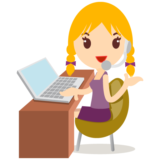 Callcenter girls blonde Icon | Callcenter Girls Iconset | DaPino