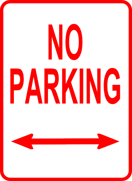 Printable No Parking Signs | Free Download Clip Art | Free Clip ...