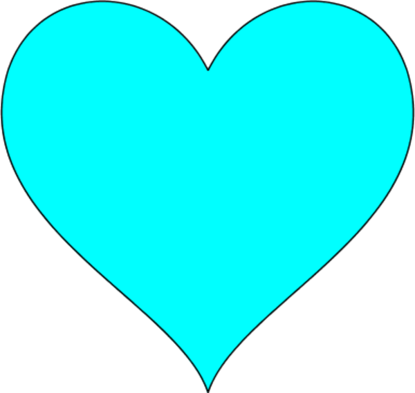 Heart Plain - vector Clip Art