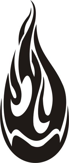 Flame tattoos, Tribal tattoos and Tattoo designs