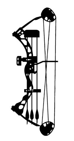Bow Silhouette Clipart