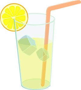 Cup lemonade clipart