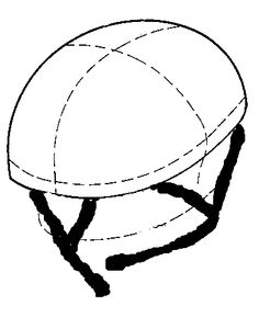 Bike Helmet Template - ClipArt Best