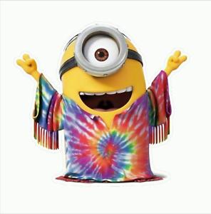 Despicable Me Peace MINION Fathead Wall Sticker Decal Kids girl ...