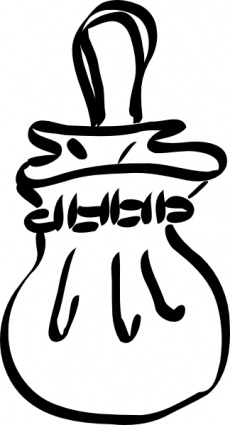 Handbag Outline Clipart