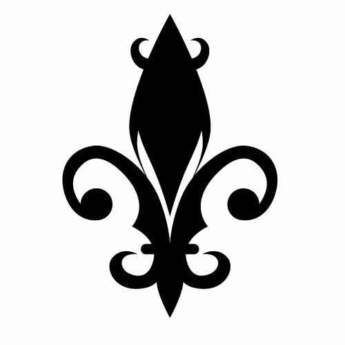Thin Blue Line Fleur De Lis | NOLA Decals