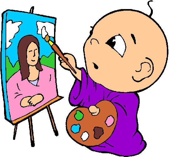Clip Art - Clip art painting 537537